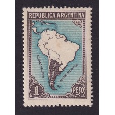 ARGENTINA 1935 GJ 760 ESTAMPILLA NUEVA CON GOMA U$ 25